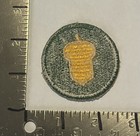 Army Ww2 Vintage Original Patch  87th Infantry Division Cut Edge Id No Glow