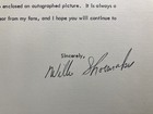 Willie Shoemaker- typed Letter Signed -world Record   Hof Jockey