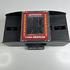 Automatic Electric Playing Card Shuffler Battery Operated Works Vtg 