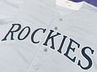 Game Used worn Bend Rockies  48 Authentic Milb Minor League Wilson Jersey 48