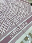Christian Dior Scarf Double-sided Silk Scarf  90 90