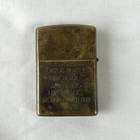 Zippo Vietnam War Oil Lighter Used Vintage Collectible Pocket Lighter Tobacciana
