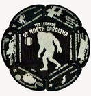 Bsa Piedmont Nc North Carolina 2023 Jamboree 7-patch Jsp Bigfoot Glows In Dark  