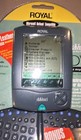 Royal Davinci Dv1 Palm Size Organizer Pda Pocket Pc Folding Keyboard Vtg y2k new