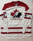 Nike Team Canada Hockey Jersey Mens Xl Iihf White Red Embroidered Vintage