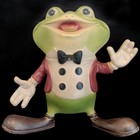 Vintage 1948 Remple Froggy The Gremlin Large Squeeze Toy Squeaks   Frog Mask Exc