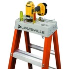 Louisville Fs1510 10 Ft Fiberglass Stepladder  300 Lb Capacity