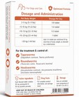 7 Way Dewormer For Dogs   Cats  Oral Treatment Of Tapeworm  Roundworm   White