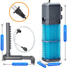 4in1 Internal Aquarium Fish Tank Filter Submersible Water Pump 800l h Oxygen Us