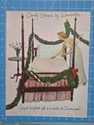 Wamsutta Christmas Candy Stripe Sheets Gayest Gift 1950 Print Ad 2 Page