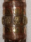 Prayer Wheel Wall Mount Copper   Brass Made In Nepal New In Original Box 