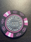  100 Dupont Plaza San Juan Puerto Rico Casino Chip    very Rare   
