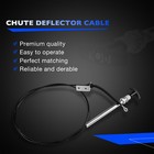 Am134404 Spout Control Input Cable Fits John Deere 44  Snow Blower X340 X500