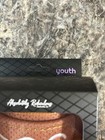 Aria Absolutely Ridiculous Youth Size Gingerbread Man Leg Guard Baseball New