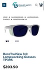 Phillips Safety Borotruview Lampworking Glassblowing Glasses Shade 3 New