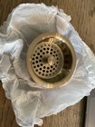 Brizo 69052-gl Premium Kitchen Sink Flange With Strainer In Luxe Gold