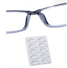 10pairs Silicone Nose Pads Anti Stick Slip On For Glasses Eyeglasses Support Pad