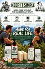  2  Men s Natural Deodorant Baking Soda- Free  Aluminum Free Odor Protection