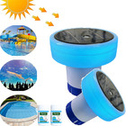 6  Eco-friendly Solar Pool Chlorine Dispenser With Floating Led Night Light Us