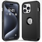 For Iphone 16e 15 14 13 12 11 Se 3rd 8 7 6s Case Shockproof Hybrid Rubber Cover