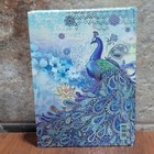 Punch Studio Journal Peacock Magnetic Closure 100 Ruled Sheets
