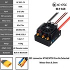 Xc-esc C8 160a Rc Car Brushless Esc   1 8 1 7 Bluetooth Bec 7 4v 3s-6s Lipo New