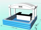 15x15ft Commercial Inflatable Bar Pool Water Blow Up Bar Party Event Portable