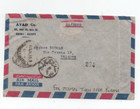 Egypt Cairo 17 10 1953 Very Nice Air Mail Express Cover To Trieste