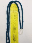 Vintage Turquoise Blue Trade Glass Tile Beads