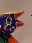 Oaxacan Cat Handmade Wood Carving Alebrije Mexican Folk Art