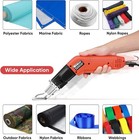 Air Cooled Fabric Cutter Rope Cutter  Pro Electric Hot Knife Heat Sealer With Ad