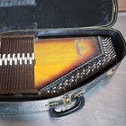 Chromaharp Autoharp Zither 15-chord Sunburst case wrench Needs New Strings