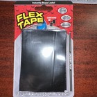 Flex Tape Mini 3  X 4  Super Strong Waterproof Tape  Black  3 Packs 6 Total