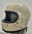 Vintage 1970s Bell Star Racing Helmet Race Worn Vallejo Speedway Norcal History