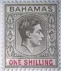 Travelstamps  1938 Bahamas Stamps  sg155c  Mint  Og  Nh  Mnh  One Shilling