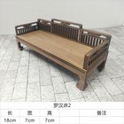 1 12 Scale Dollhouse Miniatures Building Kits Vintage Palace Arhat Bed Museum