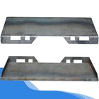 3 8  Quick Tach Attachment Mount Plate Skid Steer Hitch Steel Front Loader Plate