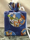 Disney Toy Story Characters Blue Cotton Fabric Handmade Square Tissue Box Cover