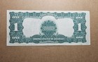 1899  1 Black Eagle Silver Certificate Blue Seal Large Size Note Fr 235 Vf  xf