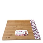 New Dolly Parton Bamboo Cutting Board W  Pink Butterfly Print 11x14 Reversible