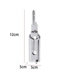 Key Decoder 2 In 1 Portable Lock Picking Set Hook And Pickup Tool Kit Ergonomic