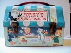 1959 Porky s Lunch Wagon Dome Lunchbox W nice Thermos-12 Looney Tunes Characters