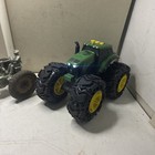 Lot Of 3 John Deere Toy Tractors farm Equipment 