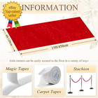 Red Carpet Runner For Party Wedding Aisle Decorations 4ftx15ft Aisle Runners For