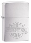 Zippo 200hd h199 Harley-davidson Logo Brushed Chrome