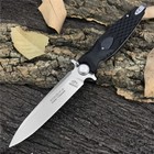 Russian Nkvd Edc Tactical Folding D2 5  Blade Knife Camping Hunting Pocket Knife
