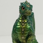 Windstone Editions 1988 Green Baby Dragon Statue Pena 6    Figurine