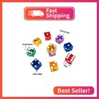 Yuanhe Grade Aaa Precision 19mm Serialized Casino Craps Dice Set Of 25 With Razo