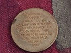 Theodore Roosevelt Bronze Commemorative Medal Medallion  1858-1919 
