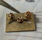 Ouija Board Metal Gold Color  Planchette Moves Also Pin Back                 